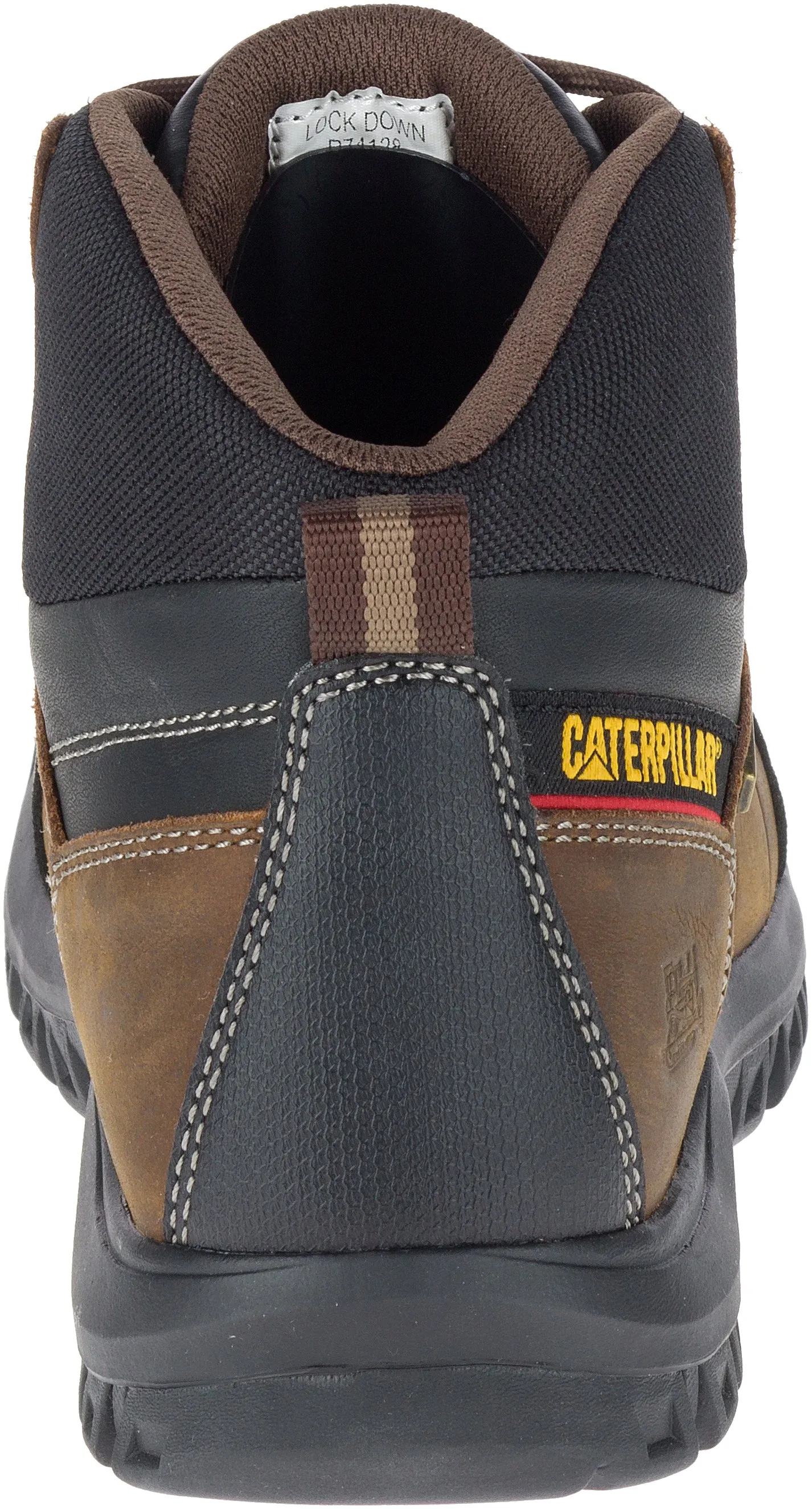 'Caterpillar' Men's Threshold WP, EH, Slip-Resistant - Brown / Black