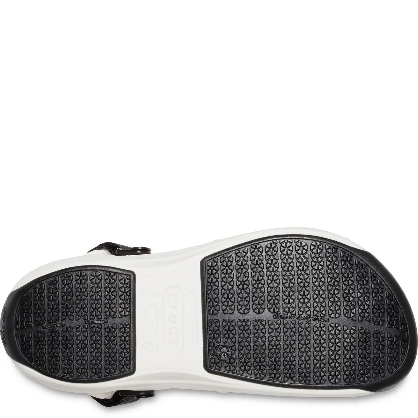 Crocs Bistro Pro Literide Clog Slip On OB White