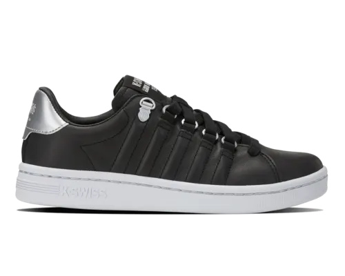 K-Swiss Women's Lozan Ii Blk Wht Silver Shoes