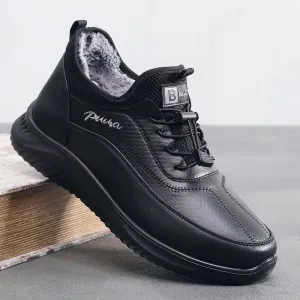 Men's Outdoor Fleece Cold-Proof Orthopedic Shoes
